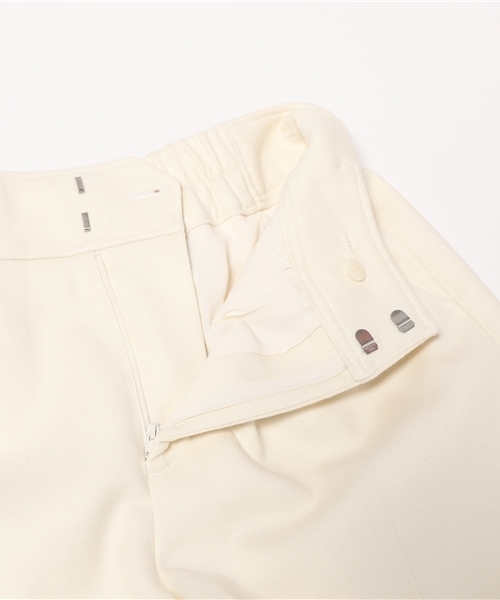 UNITED TOKYO（ユナイテッドトウキョウ）の「ウールダブルクロスワイドパンツ（その他パンツ・レディース・ベージュ/オフホワイト/レッド・1）」の11枚目の写真