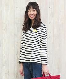 Ne-net | はやしボーダー(Tシャツ/カットソー)