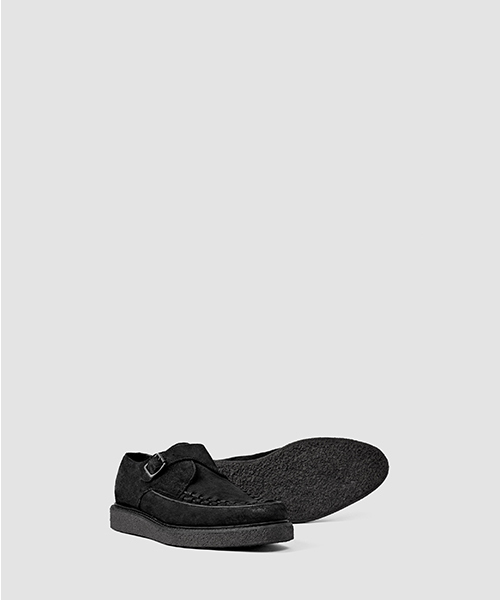 ALLSAINTS(オールセインツ)の「ARC SHOE(ブーツ・メンズ・レオパード/ブラック・41/7/42/8/43/9)」の2枚目の写真