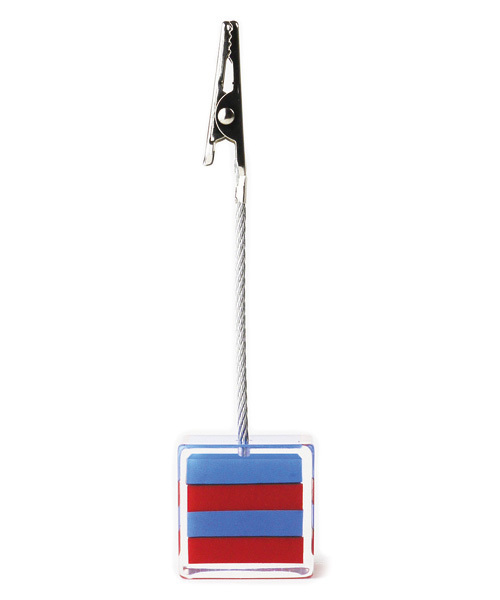 GLOBAL FORME CONCRETE（グローバルフォルムコンクリート）の「ＳＱボーダークリップ（その他雑貨・レディース・ホワイト×ブルー/ブルー系その他2/ブルー系その他3/ピンク系その他/ブルー系その他・FREE）」の3枚目の写真