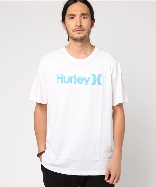 Hurley (ハーレー)の「ONE & ONLY PUSH THRU PREMIUM(Tシャツ/カットソー・メンズ・ブラック/オレンジ/グリーン系その他/グレー/ホワイト/グリーン/ホワイト系その他/グレー系その他/イエロー系その他/ブルー/オフホワイト/オレンジ系その他・SMALL/MEDIUM/X-LARGE/LARGE)」の3枚目の写真