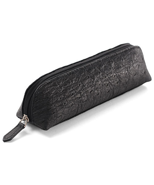 オーストリッチレザーペンケース（ステーショナリー）｜sankyo