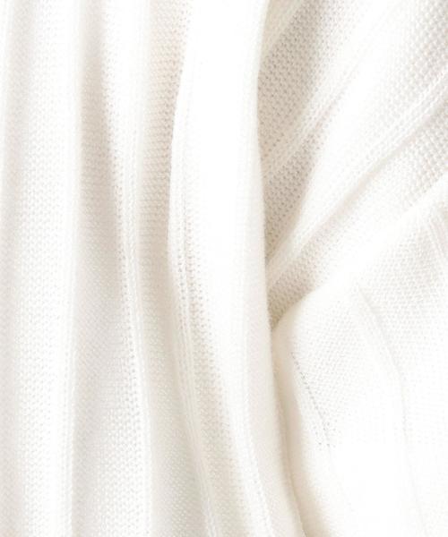 BEAUTY&YOUTH UNITED ARROWS(ビューティーアンドユースユナイテッドアローズ)の「BY 裏リブロングカーディガン ◆(カーディガン/ボレロ・レディース・ホワイト/ライトグレー/ブラウン/ブラック・FREE)」の8枚目の写真