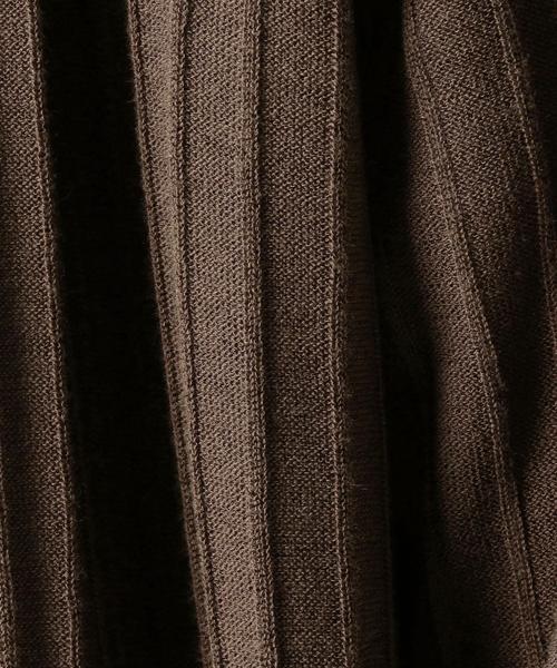 BEAUTY&YOUTH UNITED ARROWS(ビューティーアンドユースユナイテッドアローズ)の「BY 裏リブロングカーディガン ◆(カーディガン/ボレロ・レディース・ホワイト/ライトグレー/ブラウン/ブラック・FREE)」の10枚目の写真