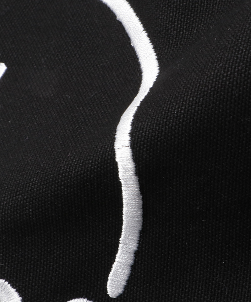 WC（ダブル シー）の「WC/キャンバス刺繍ショルダーバッグ（ショルダーバッグ・レディース・ブラック/パープル/ピンク/ホワイト・FREE）」の10枚目の写真