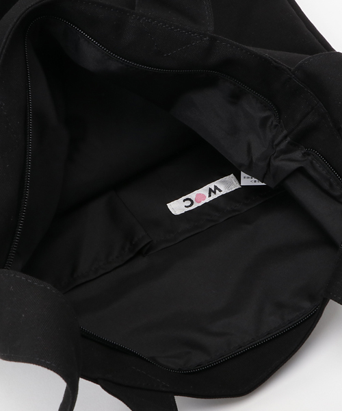 WC（ダブル シー）の「WC/キャンバス刺繍ショルダーバッグ（ショルダーバッグ・レディース・ブラック/パープル/ピンク/ホワイト・FREE）」の11枚目の写真