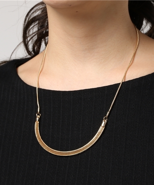 mysty woman（ミスティウーマン）の「パターンメッシュアクセ付きラッフルスリーブ（Tシャツ/カットソー・レディース・ブラック/ブルーグレー/イエロー系その他/オフホワイト・FREE）」の12枚目の写真