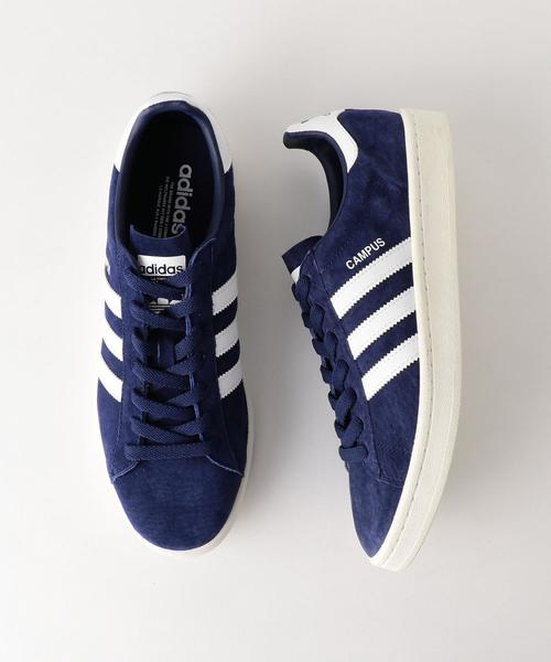 adidas(アディダス)の「<adidas(アディダス)> CAMPUS 17fw(スニーカー・メンズ・ブラック/ライトグレー/ネイビー・27cm/29cm/25.5cm/28.5cm/27.5cm/26cm/28cm/25㎝/26.5cm)」の1枚目の写真