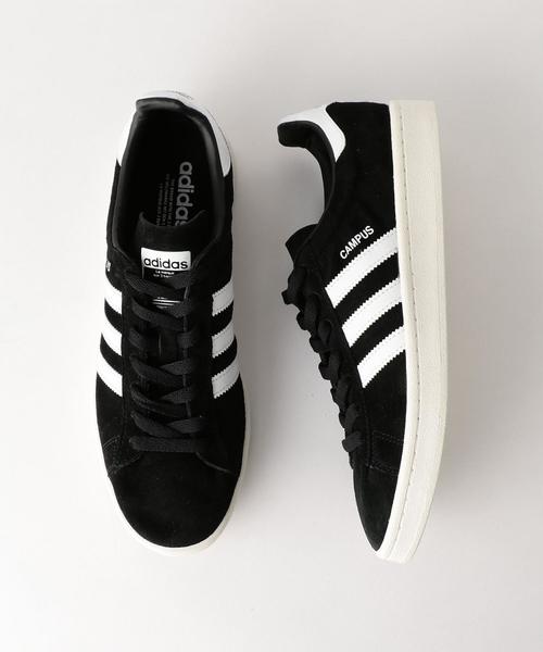 adidas(アディダス)の「<adidas(アディダス)> CAMPUS 17fw(スニーカー・メンズ・ブラック/ライトグレー/ネイビー・27cm/29cm/25.5cm/28.5cm/27.5cm/26cm/28cm/25㎝/26.5cm)」の2枚目の写真