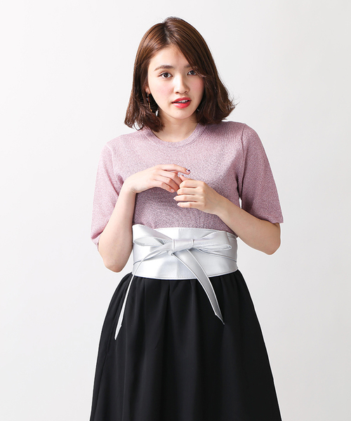 WEGO（ウィゴー）の「WEGO/サッシュベルト（ベルト・レディース・ブラック/ブラウン/キャメル/シルバー・FREE）」の8枚目の写真