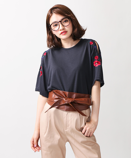 WEGO（ウィゴー）の「WEGO/サッシュベルト（ベルト・レディース・ブラック/ブラウン/キャメル/シルバー・FREE）」の11枚目の写真