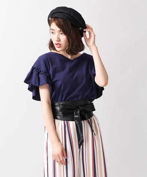 WEGO（ウィゴー）の「WEGO/サッシュベルト（ベルト・レディース・ブラック/ブラウン/キャメル/シルバー・FREE）」の12枚目の写真