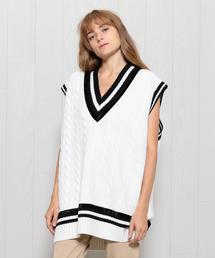 BEAUTY&YOUTH UNITED ARROWS | ＜INSCRIRE＞BIG TILDEN KNIT/ﾆｯﾄ.(ベスト)