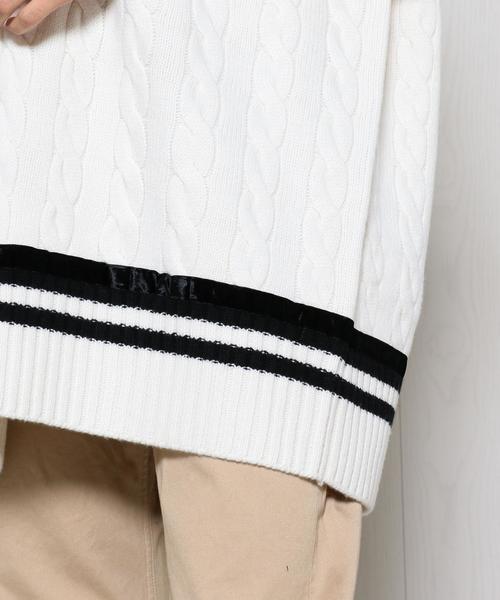BEAUTY&YOUTH UNITED ARROWS(ビューティーアンドユースユナイテッドアローズ)の「<INSCRIRE>BIG TILDEN KNIT/ニット.(ベスト・レディース・ホワイト・FREE)」の7枚目の写真