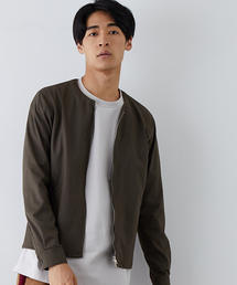 FACTOTUM | 【VALLIS】ギャバストレッチ ZIPシャツ(シャツ/ブラウス)