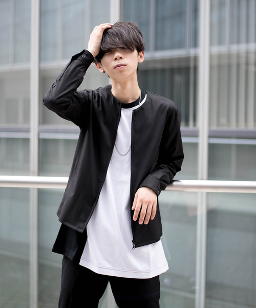 FACTOTUM（ファクトタム）の「【VALLIS】ギャバストレッチ ZIPシャツ（シャツ/ブラウス・メンズ・ブラック/カーキ・44/48/46）」の17枚目の写真