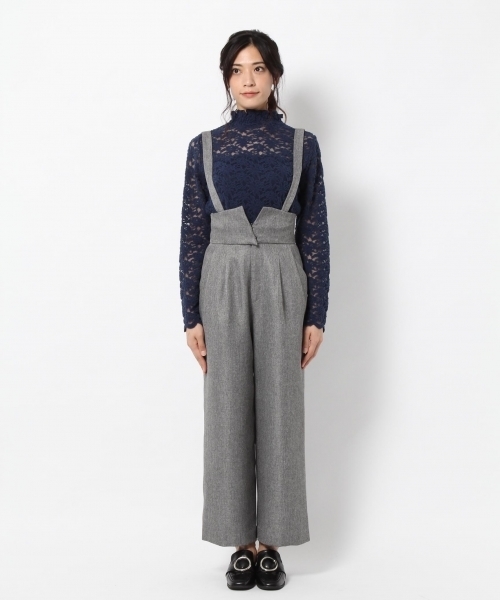 laboratory work（ラボラトリーワーク）の「サスベルトツキパンツ（その他パンツ・レディース・グレー/チャコールグレー・MEDIUM）」の5枚目の写真