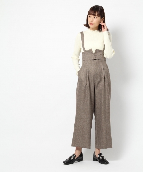 laboratory work（ラボラトリーワーク）の「サスベルトツキパンツ（その他パンツ・レディース・グレー/チャコールグレー・MEDIUM）」の17枚目の写真