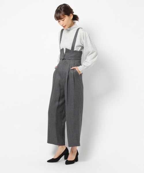 laboratory work（ラボラトリーワーク）の「サスベルトツキパンツ（その他パンツ・レディース・グレー/チャコールグレー・MEDIUM）」の20枚目の写真