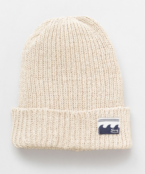 Kahiko（カヒコ）の「【Kahiko】ウェーブサーフニットキャップ（ニットキャップ/ビーニー・レディース・ホワイト/ネイビー/ブルー/グレー/ナチュラル/ブラック/ピンク/グリーン系その他・FREE）」の2枚目の写真