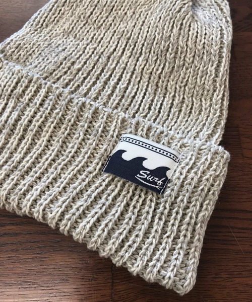 Kahiko（カヒコ）の「【Kahiko】ウェーブサーフニットキャップ（ニットキャップ/ビーニー・レディース・ホワイト/ネイビー/ブルー/グレー/ナチュラル/ブラック/ピンク/グリーン系その他・FREE）」の12枚目の写真