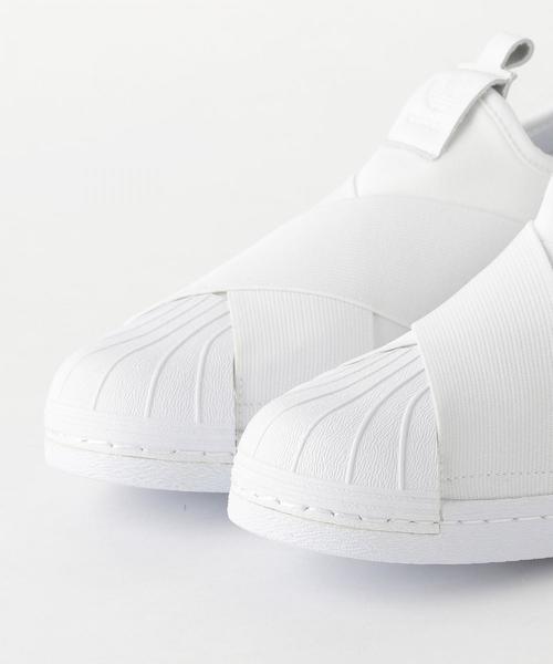 adidas Originals(アディダスオリジナルス)の「<adidas Originals(アディダス)>SUPERSTAR スーパースタースリッポン о(スニーカー・レディース・ホワイト/ブラック・23.5cm/24cm/24.5cm/22.5cm/23cm/25cm)」の10枚目の写真