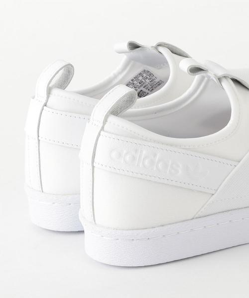 adidas Originals(アディダスオリジナルス)の「<adidas Originals(アディダス)>SUPERSTAR スーパースタースリッポン о(スニーカー・レディース・ホワイト/ブラック・23.5cm/24cm/24.5cm/22.5cm/23cm/25cm)」の9枚目の写真