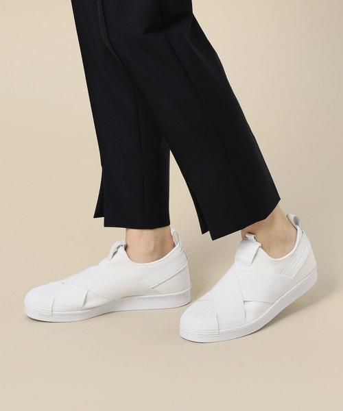 adidas Originals(アディダスオリジナルス)の「<adidas Originals(アディダス)>SUPERSTAR スーパースタースリッポン о(スニーカー・レディース・ホワイト/ブラック・23.5cm/24cm/24.5cm/22.5cm/23cm/25cm)」の7枚目の写真