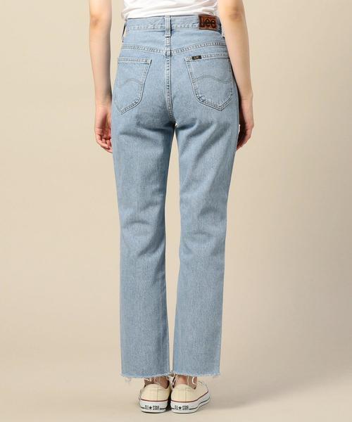 Lee（リー）の「＜Lee＞スリムストレートデニムパンツ（デニムパンツ・レディース・ライトブルー・SMALL/MEDIUM）」の9枚目の写真