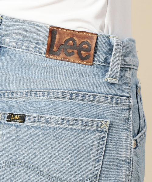 Lee（リー）の「＜Lee＞スリムストレートデニムパンツ（デニムパンツ・レディース・ライトブルー・SMALL/MEDIUM）」の3枚目の写真