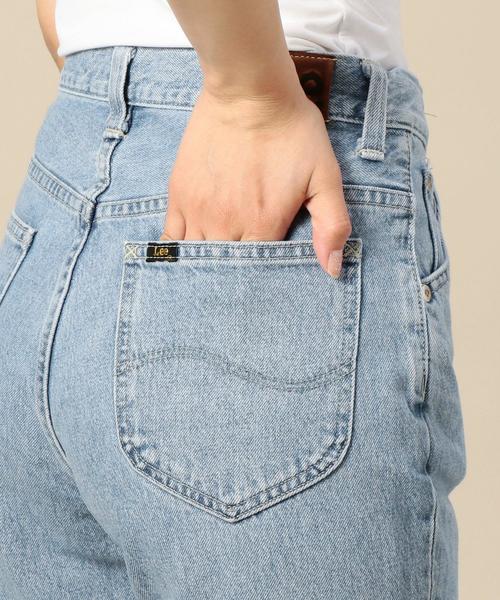 Lee（リー）の「＜Lee＞スリムストレートデニムパンツ（デニムパンツ・レディース・ライトブルー・SMALL/MEDIUM）」の2枚目の写真
