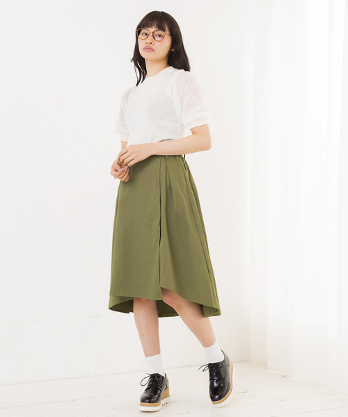 WEGO(ウィゴー)の「WEGO/チュールスリーブニット(ニット/セーター・レディース・ライトイエロー/ホワイト/杢グレー/ライトピンク・FREE)」の17枚目の写真