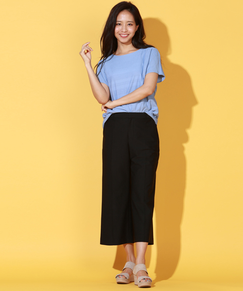 la.f…(ラエフ)の「クリープシャドーボーダーカットソー(Tシャツ/カットソー・レディース・ホワイト/ブルー/ネイビー・11号/7号/9号)」の12枚目の写真
