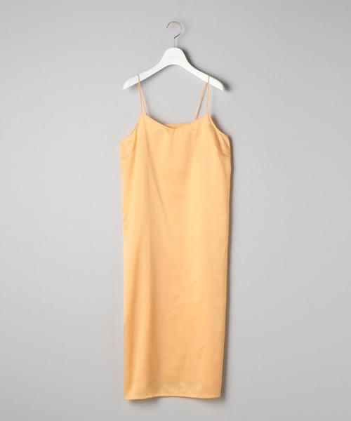 UNITED ARROWS　コットンフラワーマキシワンピース黄色花柄ノースリーブ UNITED ARROWS コットンフラワーマキシワンピース黄色花柄