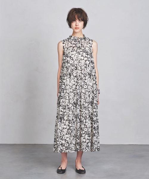 UNITED ARROWS UWSC フラワー ティアード マキシワンピース UNITED ARROWS（ユナイテッドアローズ）の「UWSC フラワー