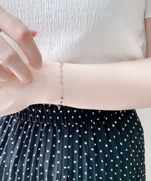 エステール ホワイトゴールド ブレスレット ESTELLE ブレスレット K10ホワイトゴールド/ピンクゴールド