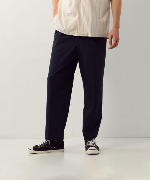 Steven Alan(スティーブンアラン)の「<Steven Alan>FULLYDULL SUPER BAGGY TAPERED PANTSⅡ/パンツ(その他パンツ・メンズ・ネイビー/ベージュ・SMALL/X-LARGE/MEDIUM/LARGE)」の2枚目の写真