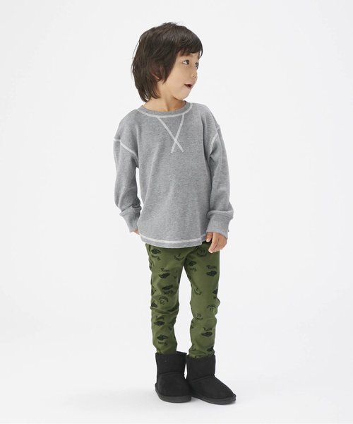 BREEZE(ブリーズ)の「5柄保育園パンツ 10分丈(その他パンツ・キッズ・イエロー/カーキ/グレー/キャメル/ブラック・80/110/90/120/100/70)」の8枚目の写真