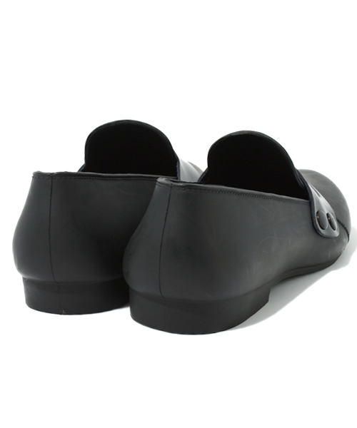 NANO universe（ナノユニバース）の「NUレインシューズ（レインシューズ・メンズ・スミクロ/ブラック・MEDIUM/LARGE）」の5枚目の写真