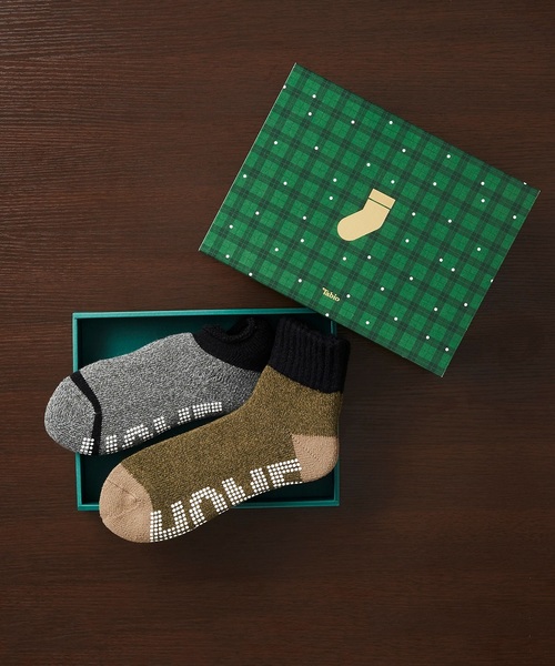 Tabio タビオ の 使用禁止 Web限定 メンズ クリスマスギフトbセット ギフトbox付 ソックス 靴下 Wear