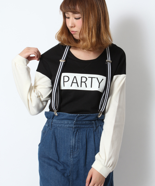 WEGO（ウィゴー）の「WEGO/ラインサスペンダー（サスペンダー・レディース・ブラック/ネイビー・FREE）」の5枚目の写真