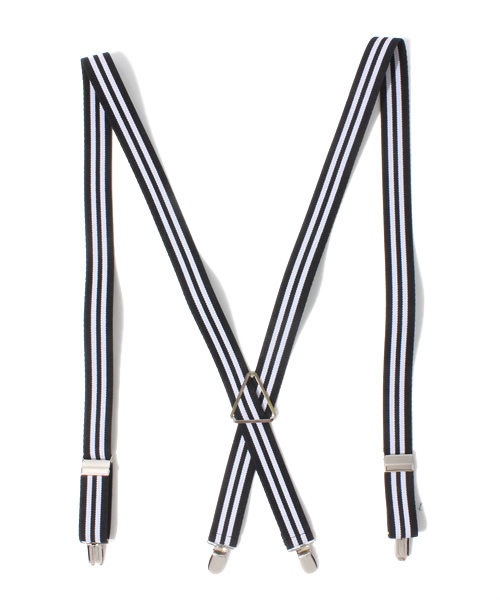 WEGO（ウィゴー）の「WEGO/ラインサスペンダー（サスペンダー・レディース・ブラック/ネイビー・FREE）」の2枚目の写真