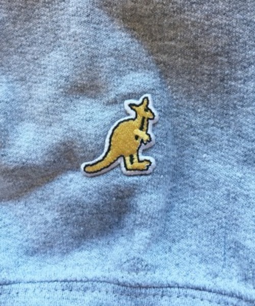 KANGOL（カンゴール）の「【SRES×KANGOL/カンゴール】WEB限定 ロゴプリント/ワッペン クルーネックスウェット（スウェット・メンズ・ホワイト/ブラック/グレー/グリーン・MEDIUM/X-LARGE/LARGE）」の7枚目の写真