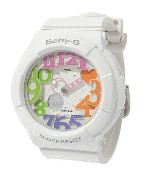 G-SHOCK（ジーショック）の「Baby-G NEON DIAL BGA-131 WOMEN（アナログ腕時計・メンズ・ブラック/ホワイト/ピンク・FREE）」の10枚目の写真