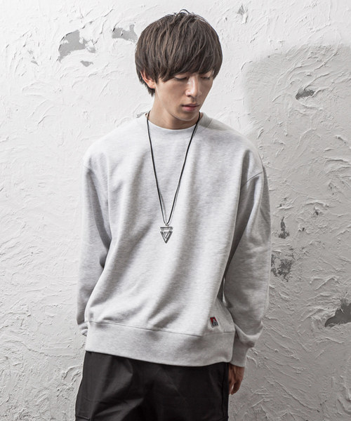 MinoriTY（マイノリティ）の「【BEN DAVIS】ビッグシルエット トレーナー クルースウェット（スウェット・メンズ・ブラック/レッド/オレンジ/ラベンダー/ホワイト系その他/グレー系その他/グリーン系その他・M/L/XL）」の3枚目の写真