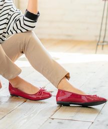 KOBE LETTUCE | ポインテッドトゥ・ラウンドトゥ2TYPEフラットバレエシューズ(バレエシューズ)