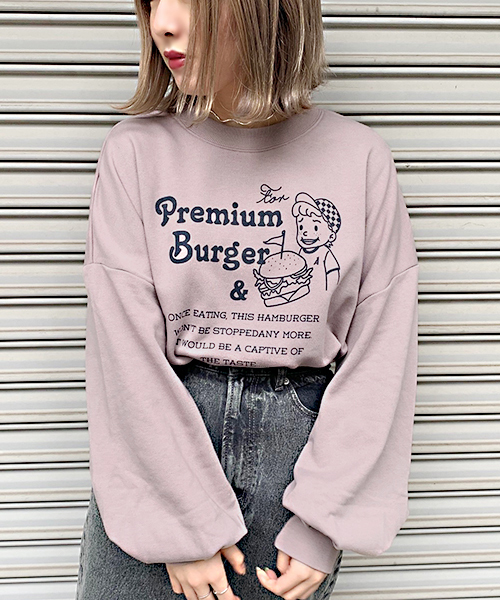apres jour(アプレジュール)の「アソートプリント袖タックスウェット【ZOZOTOWN限定アイテム】(Tシャツ/カットソー・レディース・チャコールグレー/ブラック/ベージュ/その他/ラベンダー/ライトベージュ・フリー)」の16枚目の写真