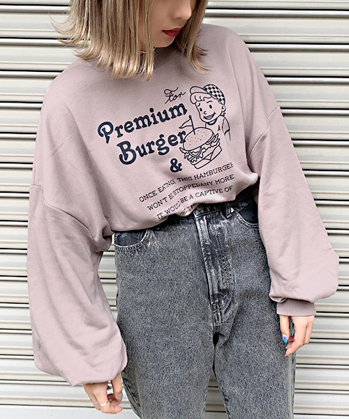 apres jour(アプレジュール)の「アソートプリント袖タックスウェット【ZOZOTOWN限定アイテム】(Tシャツ/カットソー・レディース・チャコールグレー/ブラック/ベージュ/その他/ラベンダー/ライトベージュ・フリー)」の19枚目の写真