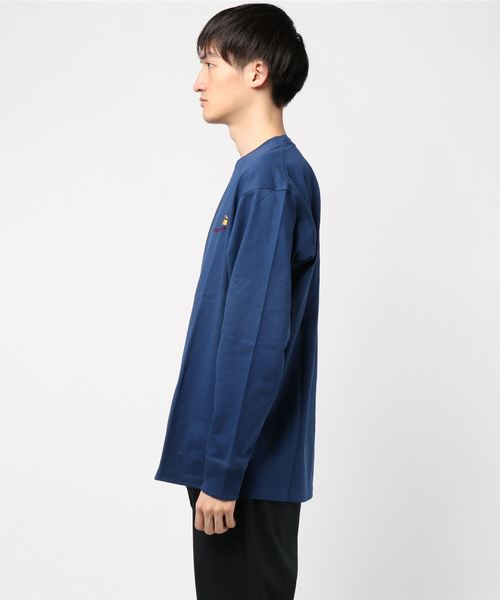 Carhartt WIP(カーハートダブリューアイピー)の「L/S AMERICAN SCRIPT T-SHIRT(Tシャツ/カットソー・メンズ・ホワイト/ブラウン/ブラック/ブルー/アッシュグレー・LARGE/SMALL/MEDIUM/X-SMALL/XX-LARGE/X-LARGE)」の6枚目の写真