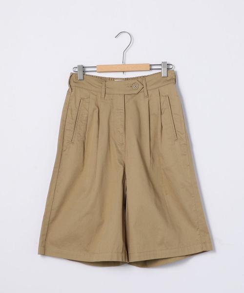 coen（コーエン）の「ライトチノショートパンツ( キュロット )（その他パンツ・レディース・カーキ/ベージュ・MEDIUM/LARGE/SMALL）」の17枚目の写真
